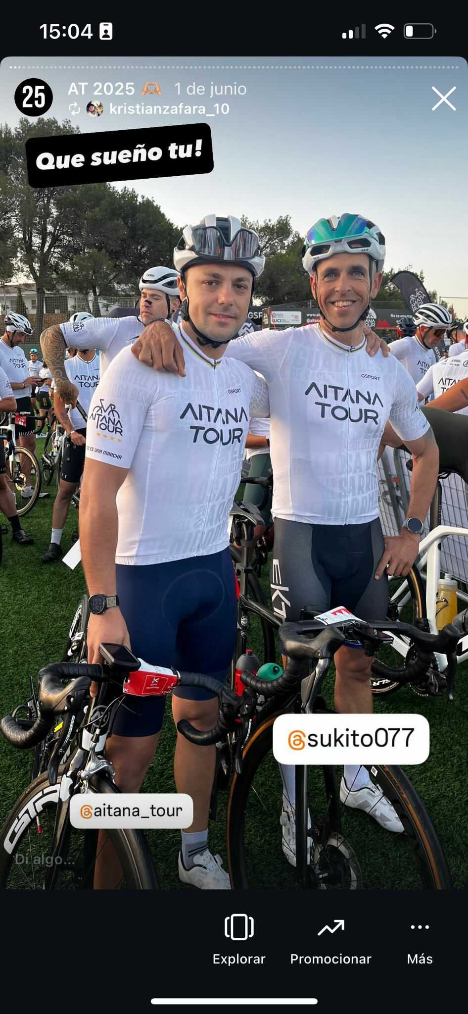 Miembro de la familia Aitana Tour 15