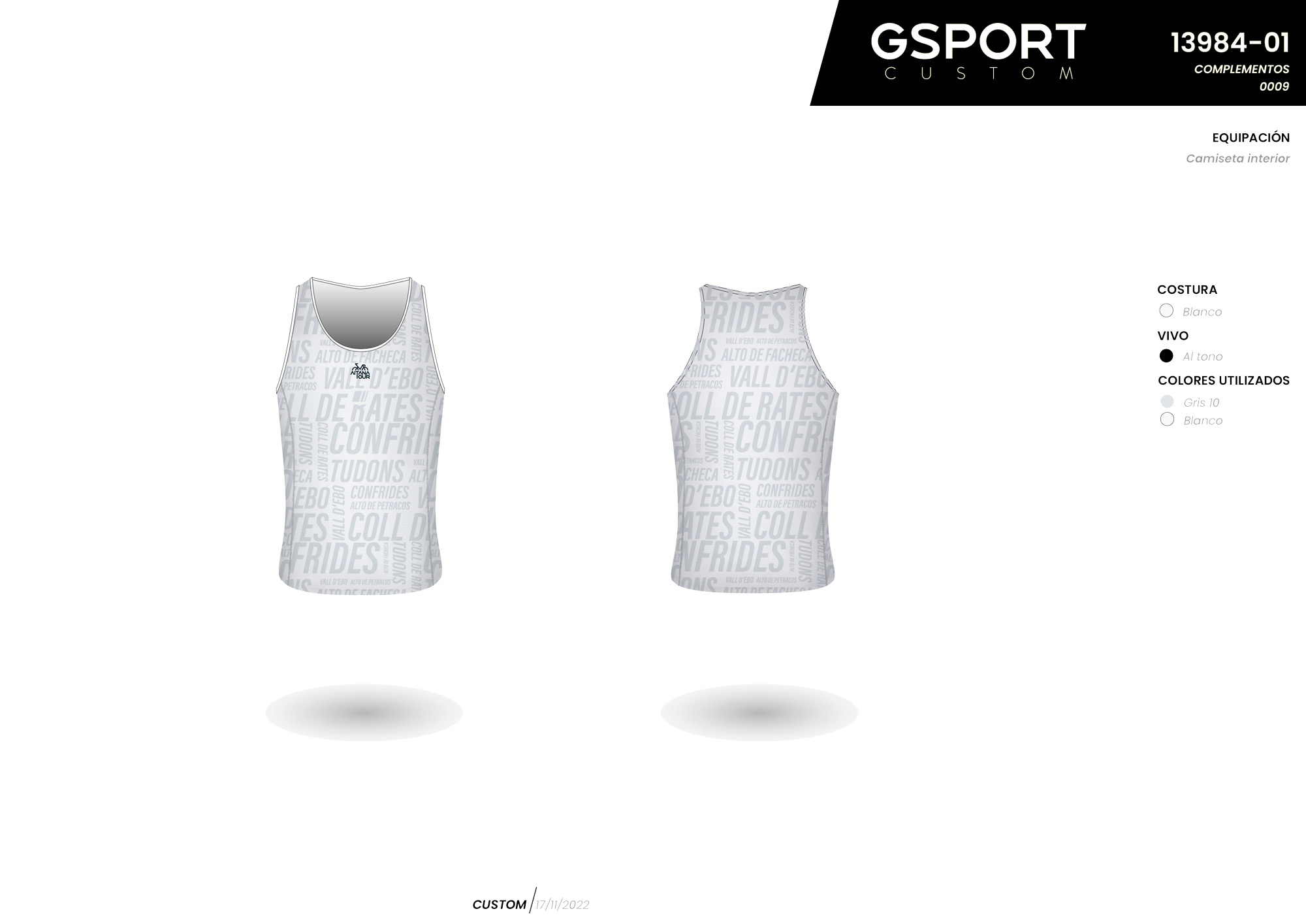 Camiseta Aitana Tour by Gsport